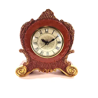 $44.99 • Buy Vintage Electric Lanshire Ceramic Mantle Clock Signed T. Smith Working Model T3