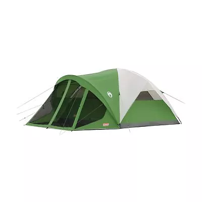 Coleman Evanston Screened Camping Tent 6/8 Person Weatherproof Tent With Roo... • $125.09