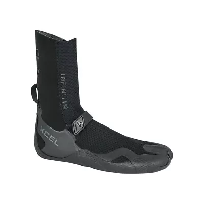 BNWT Xcel 7mm Black Infiniti Wetsuit Boots Round Toe UK 3 • £50