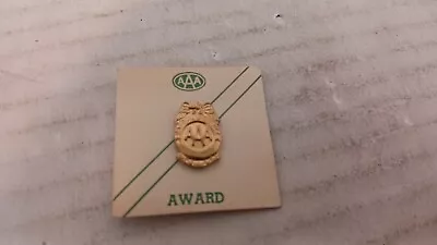 Vintage AAA Patrol Service Award Pin On Card School Safety Crossing Guard Badge • $11.99