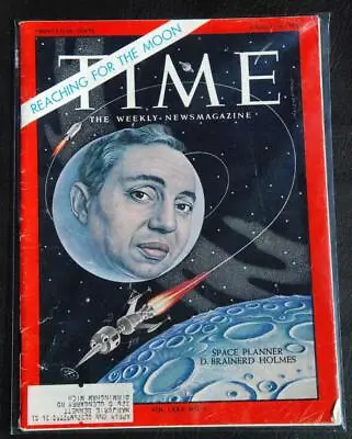 Vintage Time Magazine August 10 1962 - Dr. Brainerd Holmes Cover   M14 • $19.99