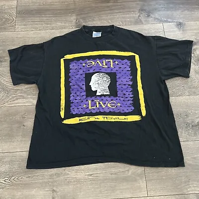 VTG 90s 1992 Mental Jewelry Band Tee Live Tour Shirt XL Single Stitched • $200