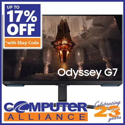 28  Samsung Odyssey G70B 144Hz 4K UHD IPS Gaming Monitor LS28BG700EEXXY • $799