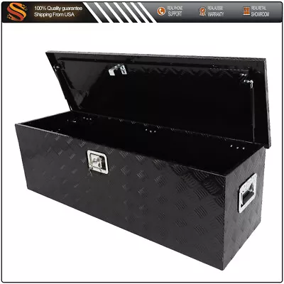 48 X15 X15  Aluminum Pickup Truck Trunk Bed Tool Box Trailer Storage Box • $146.45