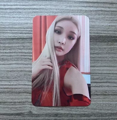 CHUNGHA Photocard Official Flourishing Album Kpop PC • £4