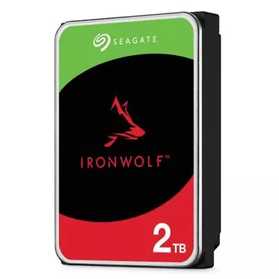 Seagate 3.5  2Tb Sata3 Ironwolf Nas Hard Drive 5400Rpm 256Mb Cache 8 Drive Bays • £95.85