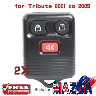 2x Remote Key Fob For Mazda Tribute 2001 2002 2003 2004 2005 2006 2007 2008 2009 • $25.86