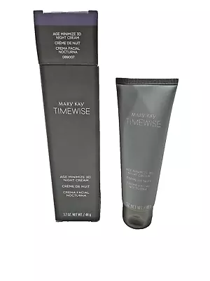 NEW IN BOX Mary Kay TimeWise Age Minimize Night Cream 1.7oz COMBINATION TO OILY • $19.49