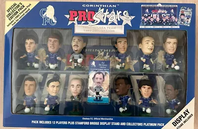 Corinthian Prostars Chelsea Team Pack 1999 With Autographed Ed De Goey Platinum • £38