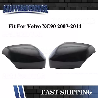 Mirror Cover LH+RH Driver Passenger Side Car Door Cap For VOLVO XC90 2007-2014 • $39.99