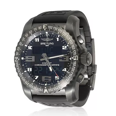 Breitling Cockpit B50 Night Mission VB501022/B041 Men's Watch In  Titanium • $5450