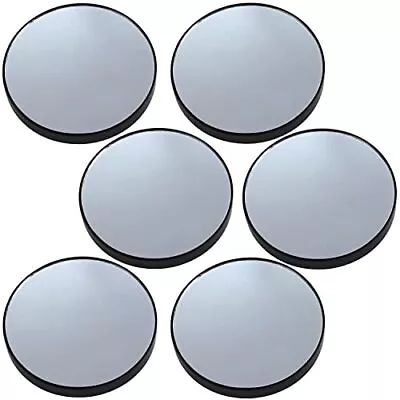 10x Magnifying Mirror With Suction Cups Black 3 Diameter 6 Pack • $7.37