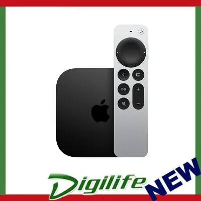 $216 • Buy Apple TV 4K 64GB Wi-Fi (3rd Gen) 2022 MN873X/A