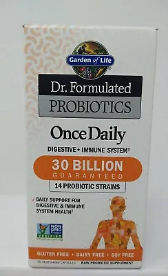 $19.99 • Buy Garden Of Life Dr. Formulated Probiotics Once Daily (30 Caps) Exp 09/23+ #8279
