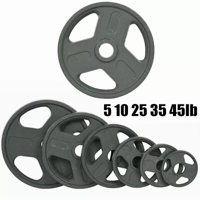 2 In Olympic Weight Plates Set 2.5 5 10 25 35 45 Lb Barbell Lifting Plates PAIR • $16.83