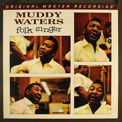 MUDDY WATERS: Folk Singer MOBILE FIDELITY 12  LP 33 RPM • $100