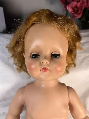 Vintage 19” Madame Alexander Magic Skin Doll 40’s 50’s • $49