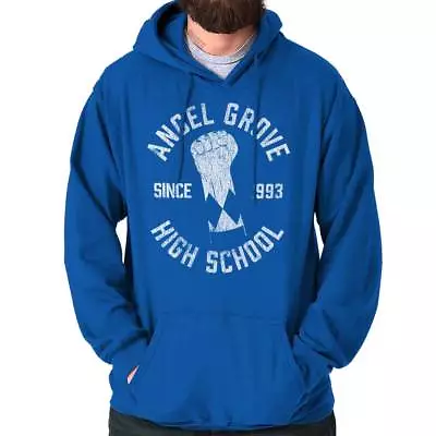 Angel Grove Rangers Superhero Nineties Power Hoodie Hooded Sweatshirt Men Women • $29.99