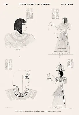 11387.Decor Poster.Home Room Wall Art.Egyptian Pharaoh Treasures.Hieroglyphics • £43.71