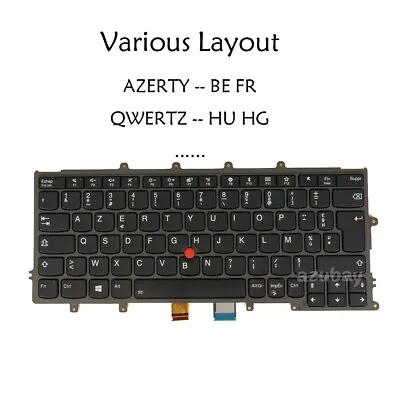 Laptop Keyboard For Lenovo ThinkPad X270 A275 X230S X240 X240S X250 X260 Backlit • $39.99