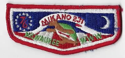 OA Lodge 231 Mikano S-3B Flap 1976 • $6.95