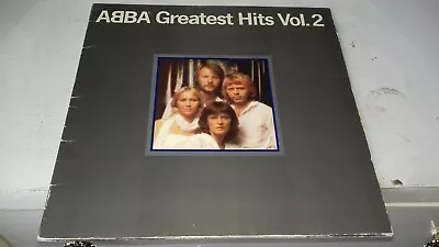 Abba - Greatest Hits Vol 2 Lp Vinyl - 1st UK Press • £4.49