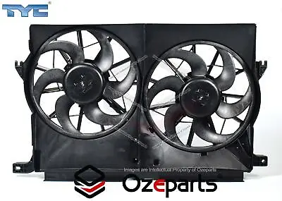 $179.52 • Buy Ford Falcon XR6 XR8 BA BF 2002~2006 Twin Thermo Radiator Fan With Motors
