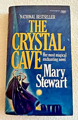 The Crystal Cave By Mary Stewart- 1971 VG  Fawcett Paperback • $4.95