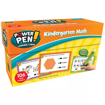 Teacher Created Resources Power Pen Learning Cards: Math Grade K • $21.19