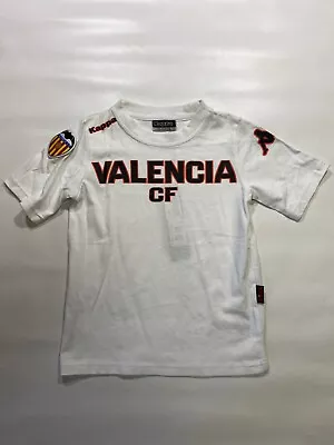 Valencia CF Kids Official Kappa T-Shirt 5-6 Years • £9.99