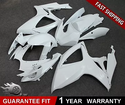 Bodywork Fairing Kit Unpainted Pre-drilled For SUZUKI GSXR600/ GSXR750 2006-2007 • $227.88