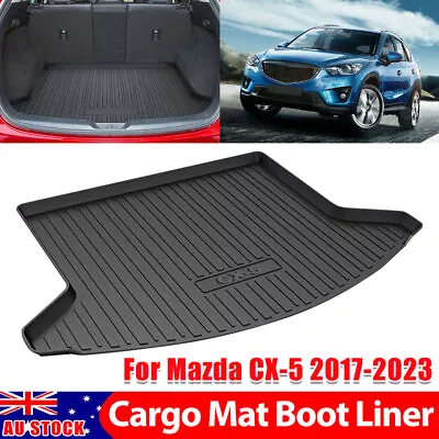 Cargo Mat Rear Boot Liner Tray Protector For Mazda CX5 CX-5 2017-2023 Waterproof • $42.85