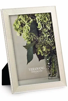 Wedgwood VERA WANG With Love PEARL 4  X 6  Picture Frame - WEDDING # 40019698 • $54.99