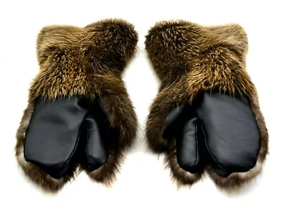 Winter Long Men's Beaver Fur Gloves / Mittens • $228