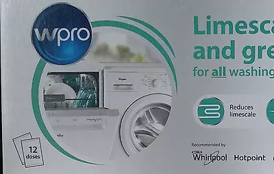 Limescale And Detergent Remover Washing Machine D/W Hotpoint/Indesit/Whirlpool • £13.20