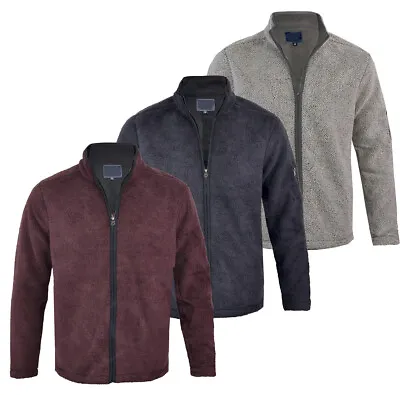 £23.99 • Buy Men's Fishing Fleece Heavy Weight  Macaroni Sweatshirt Full Zip Jacket Top M-XXL
