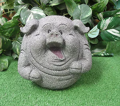 1529 Laughing Fat Chubby Porky Pig Latex Fiberglass Production Mold Concrete • $250