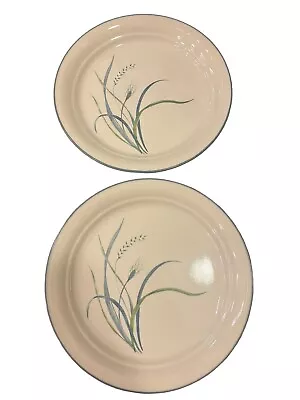 Set Of 2 Corelle COASTAL BREEZE Luncheon Salad Bread Dessert Plate 8.5  USA Blue • $15