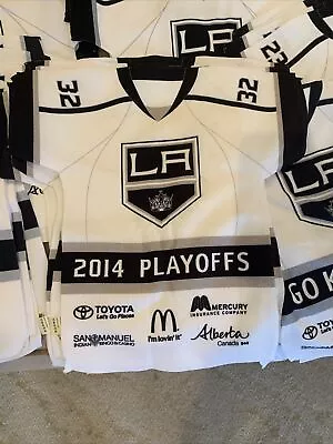 2014 LA Kings Stanley Cup Playoffs Jersey Rally Towel 32 Jonathan Quick New • $26.99