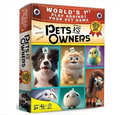 Pets Vs Owners Card Game • $19.99