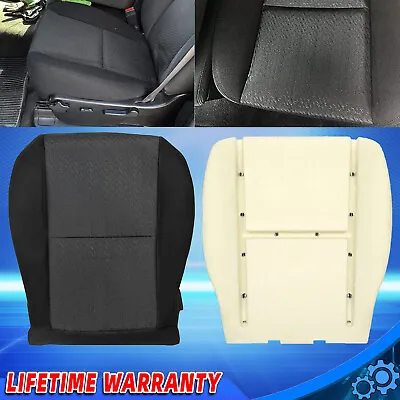 Driver Bottom Cloth Seat Cover Foam Seat Cushion For 07-14 Chevy Silverado 1500 • $48.78