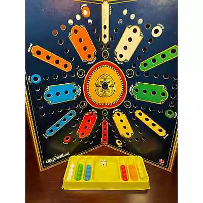 Complete Lakeside Deluxe Aggravation Vintage Original Board Game 1977 Marbles • $65