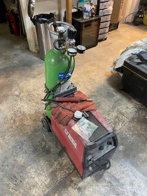 £250 • Buy Cebora Boxer 155 Twin 494 Mig Welder + Gas