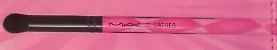 Mac # 587ses Wave Your Wand Eye Shadow Bullet Pink Makeup Brush 5  Brand New ! • $7.77