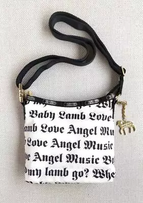 Lesportsac L.A.M.B. Gwen Stefani Collaboration Bag White Black With Bag Charm • $129