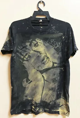 Vintage 80 Iggy Pop Acid Wash Punk Tour Concert T-shirt The Stooges Mosquitohead • $1399.99