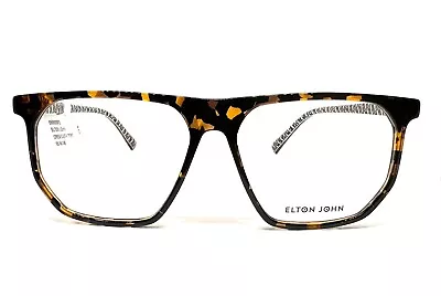 1 Unit New Elton John Tortoise Eyeglass Frames 55-14-145 #741 • $102