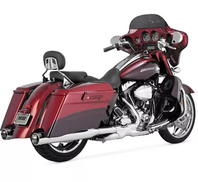 Vance And Hines Monsster Slip-On Exhaust HD Harley Dresser Roadking 07-16 16857 • $449.99