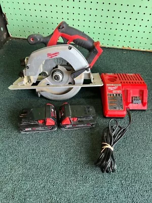 Milwaukee 2630-20 M18 6-1/2  Cordless Circular Saw W/Battery & Charg (HPB008097) • $79.99