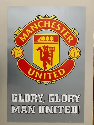 Manchester Unitedglory Gloryfootball Authentic 2005 Poster. • $39.99